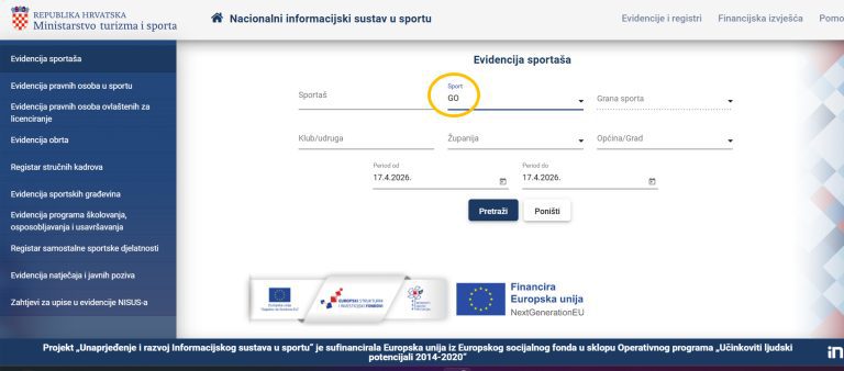 Registracija i zdravstveni pregledi igrača / ažurirano 9.5.!
